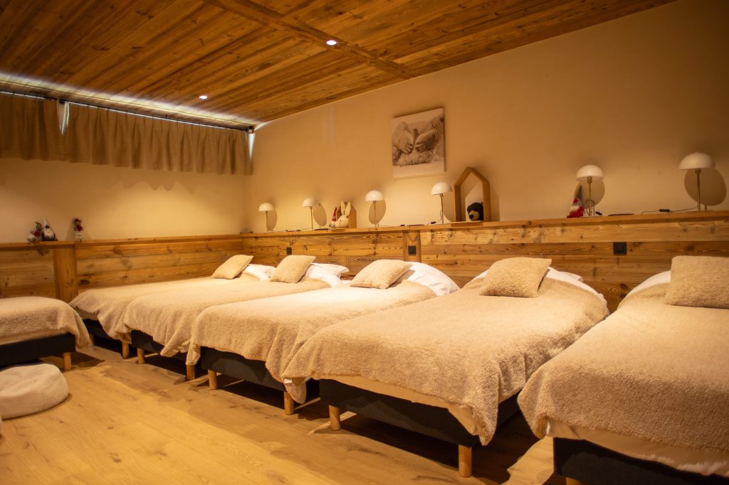 Dortoir chalet luxe ski